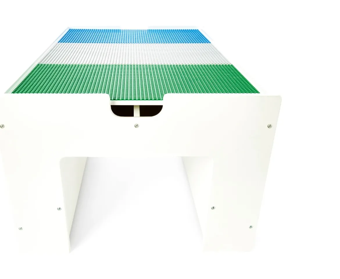 Ken Black Build 'n' Store Large Brick Wooden Storage Table| Wooden Toys|LEGO