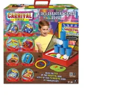 Ken Black Carnival Funfair 8-in-1 Carnival Games| Board Games