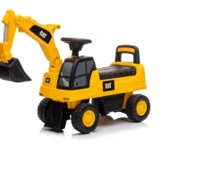 Ken Black CAT Excavator Ride On| Pedal & Foot To Floor Ride Ons