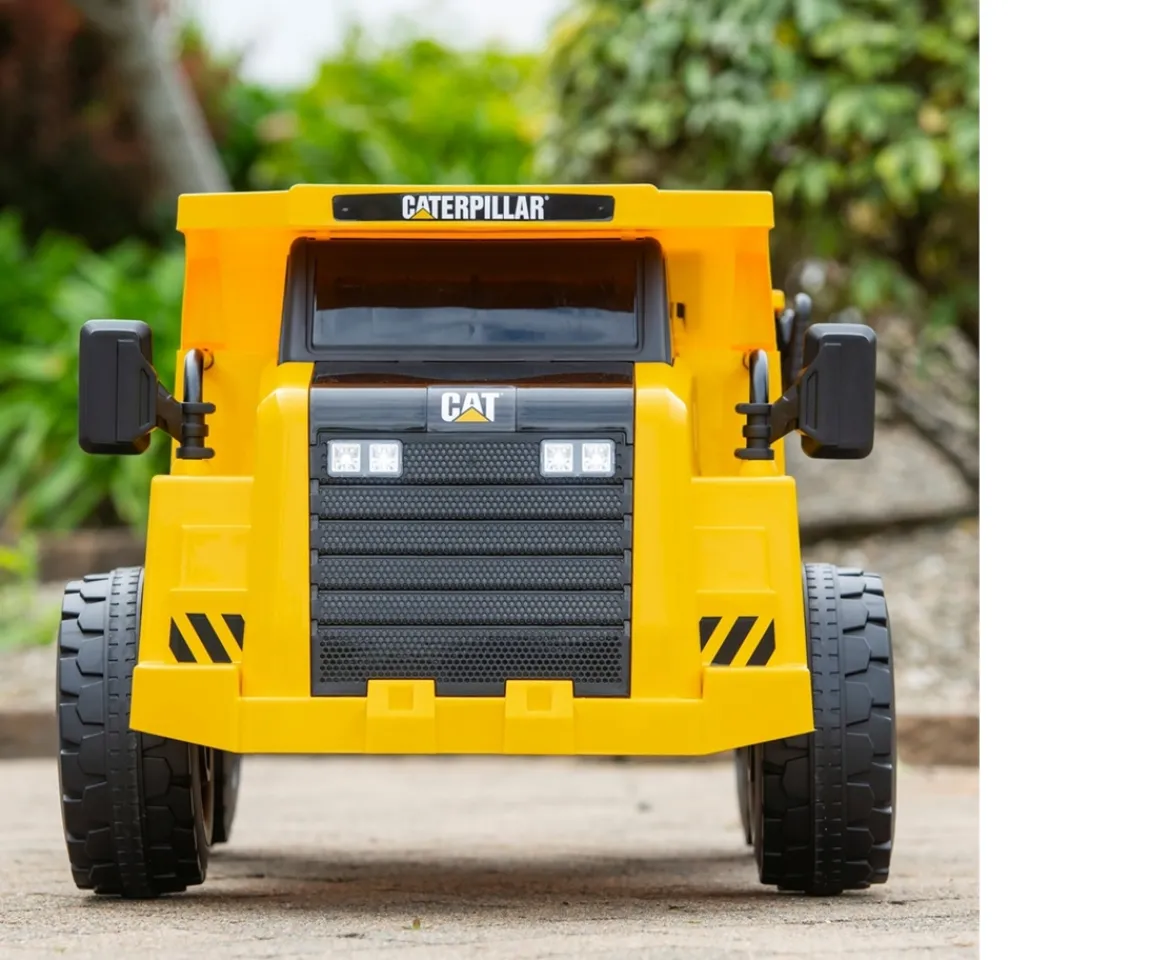 Ken Black CAT Tip Truck 12V Ride On| Electric Ride Ons