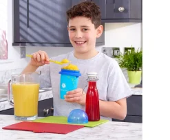 Ken Black ChillFactor Colour Shock Slushy Maker Totally Cool Blue| Imaginative Play
