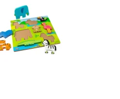 Ken Black Chunky Wooden Puzzle Safari| Puzzles|Wooden Toys