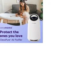 Ken Black ClevaPure Air Purifier| Health & Safety|Baby Monitors