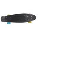 Ken Black 55cm Black Shortboard with LED Wheels| Skateboards & Accessories