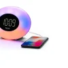 Ken Black Colour Changing Alarm Clock with FM Radio| Gaming Accessories|Music & Karaoke