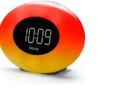 Ken Black Colour Changing Alarm Clock with FM Radio| Gaming Accessories|Music & Karaoke