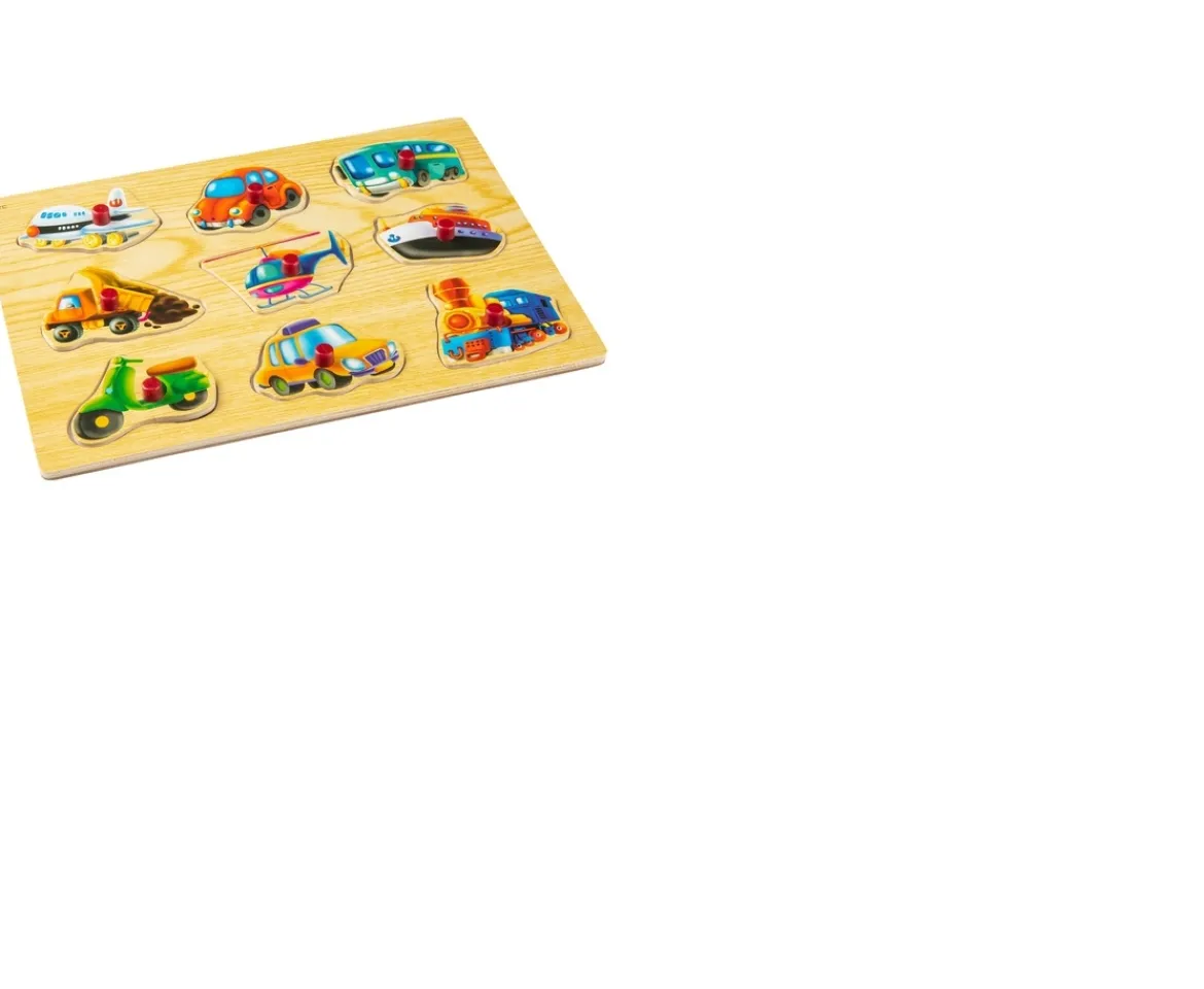 Ken Black Colourful Wooden Puzzle Transport| Puzzles|Wooden Toys