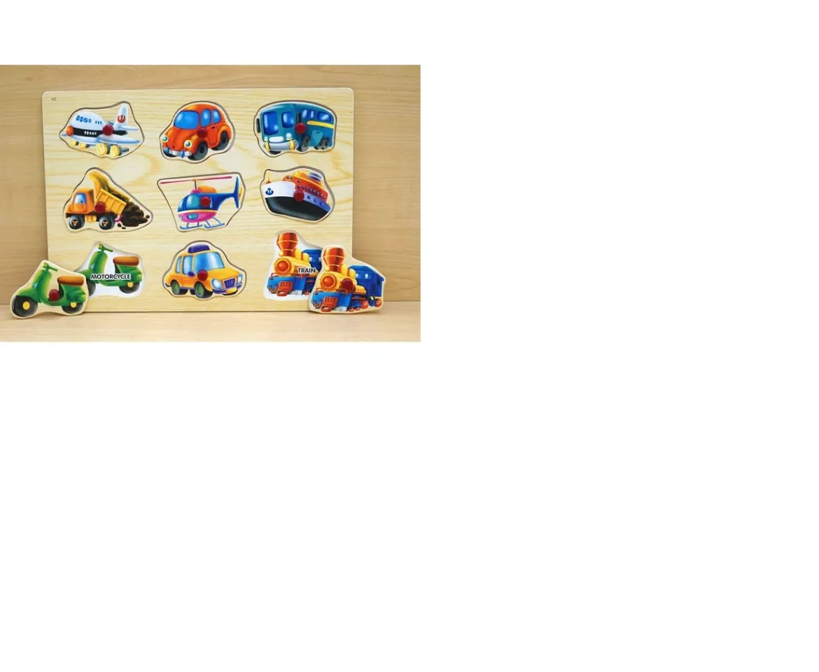 Ken Black Colourful Wooden Puzzle Transport| Puzzles|Wooden Toys