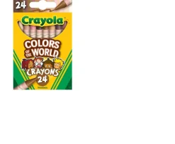 Ken Black Colours Of The World 24 Crayons| Crayola|Art & Crafts