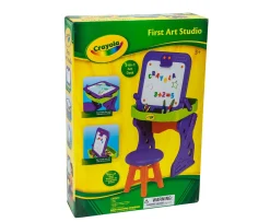 Ken Black Crayola My First Art Studio Desk & Easel| Crayola|Art & Crafts