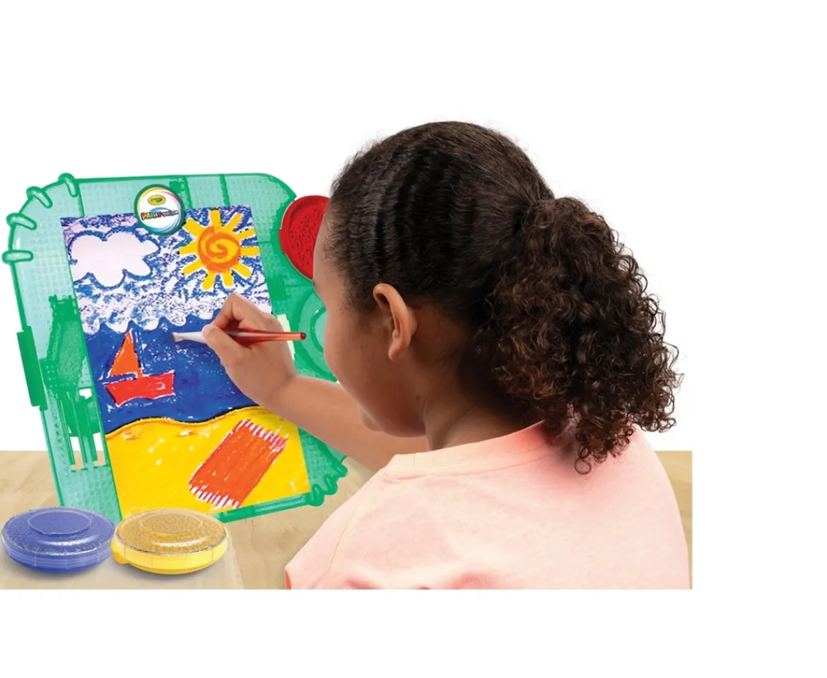 Ken Black Crayola Paint-Sation Table Top Easel| Crayola|Art & Crafts
