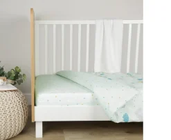 Ken Black CuddleCo Spring Skies 4 Piece Cot Bed Bedding Set| Nursery Furniture & Bedding