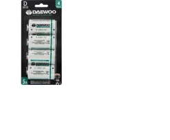 Ken Black Daewoo Alkaline D 4 pack Batteries| Battery Packs