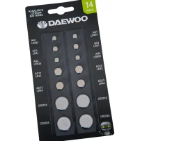 Ken Black Daewoo Count Button Battery Pack 14-Pack| Battery Packs