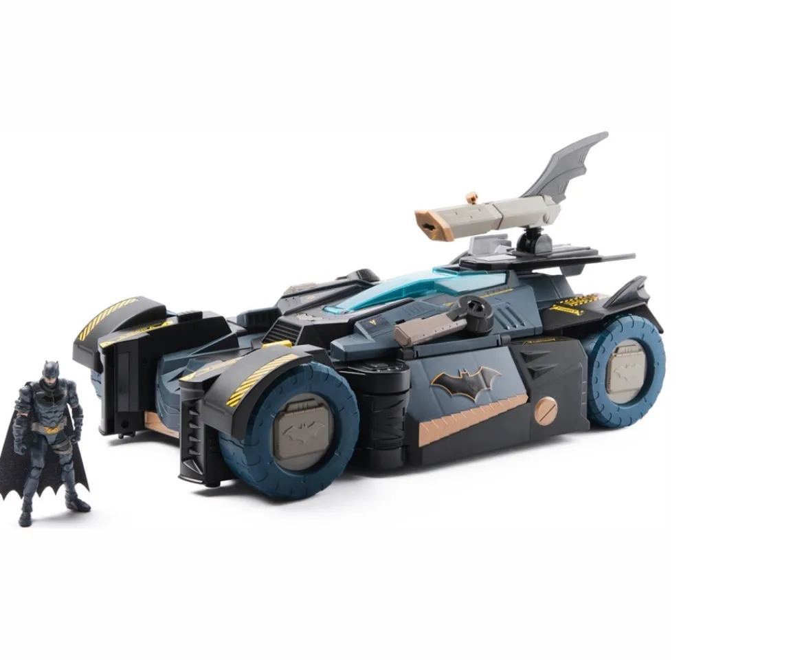 Ken Black DC Batman Ultimate Transforming Batmobile Playset| Building & Vehicle Toys