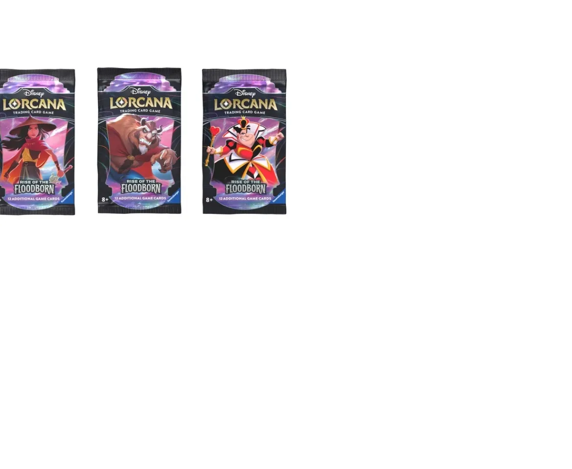 Ken Black Disney Lorcana Trading Card Game: Rise Of The Floodborn Booster Pack Assortment| Trading Cards & Collectibles