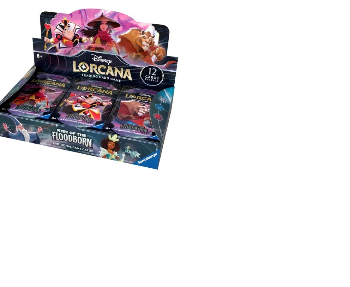 Ken Black Disney Lorcana Trading Card Game: Rise Of The Floodborn Booster Pack Assortment| Trading Cards & Collectibles