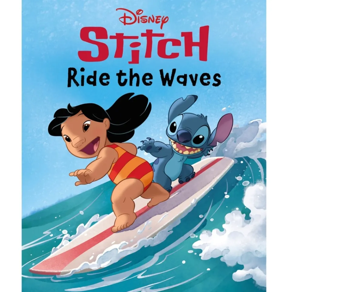 Ken Black Disney Stitch: Ride The Waves Paperback Book| Books