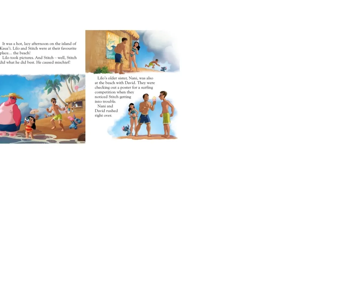 Ken Black Disney Stitch: Ride The Waves Paperback Book| Books