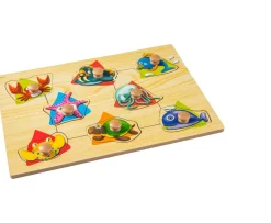 Ken Black Easy Grab Wooden Puzzle Under the Sea| Puzzles|Wooden Toys