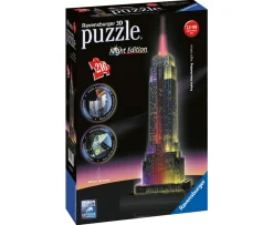 Ken Black Empire State Building - Night Edition, 216pc 3D Jigsaw Puzzle®| Ravensburger|Puzzles