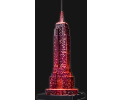 Ken Black Empire State Building - Night Edition, 216pc 3D Jigsaw Puzzle®| Ravensburger|Puzzles