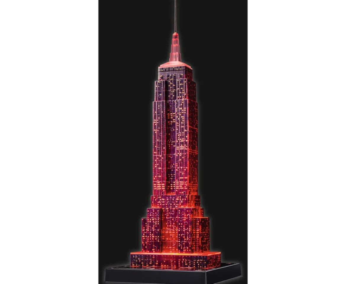 Ken Black Empire State Building - Night Edition, 216pc 3D Jigsaw Puzzle®| Ravensburger|Puzzles