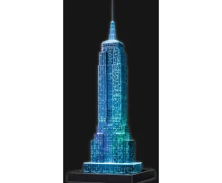 Ken Black Empire State Building - Night Edition, 216pc 3D Jigsaw Puzzle®| Ravensburger|Puzzles