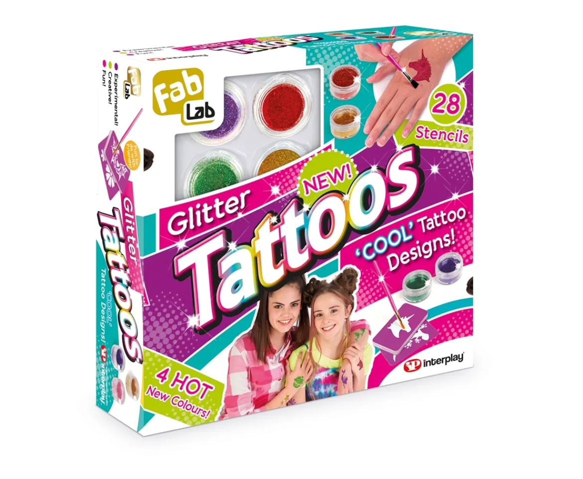 Ken Black FabLab Glitter Tattoos| Art & Crafts