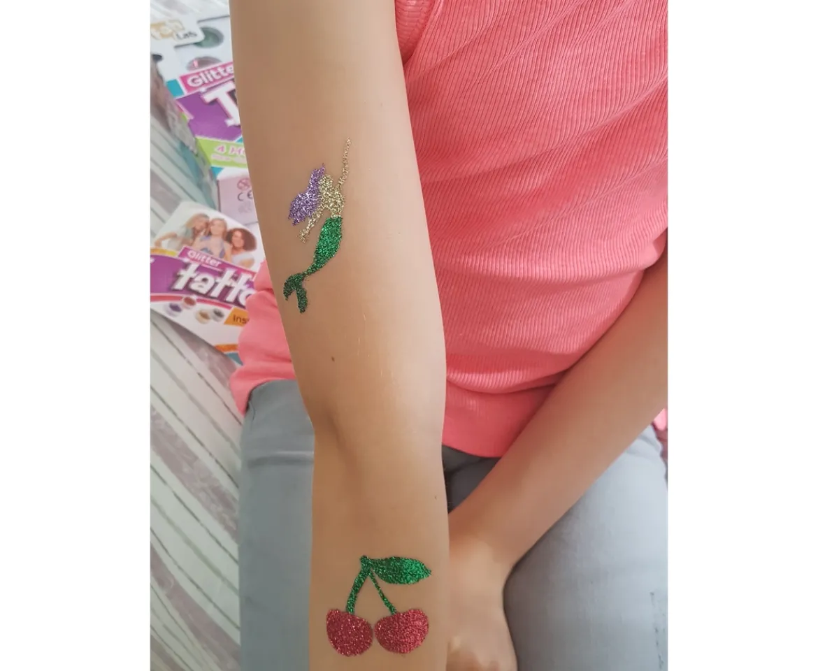 Ken Black FabLab Glitter Tattoos| Art & Crafts