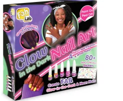 Ken Black FabLab Glow in the Dark Nail Art| Art & Crafts