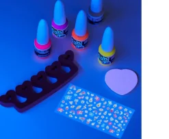 Ken Black FabLab Glow in the Dark Nail Art| Art & Crafts