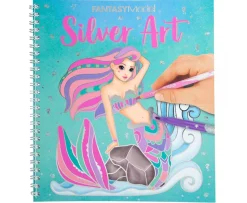 Ken Black Fantasy Model Colouring Book Silver Art| Art & Crafts