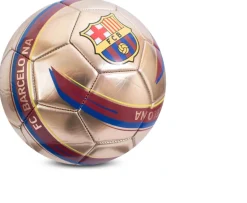 Ken Black FC Barcelona Ball Gold Metallic Size 5| Sports