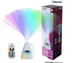 Ken Black Fiber Optic Light with Speaker 36cm| Gaming Accessories|Music & Karaoke