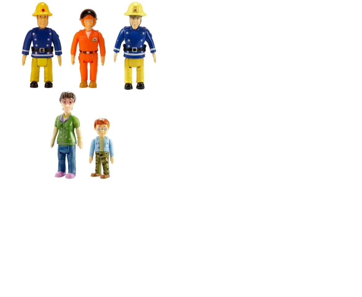 Ken Black Fireman Sam 5 Figure Pack| Preschool & Electronic Learning