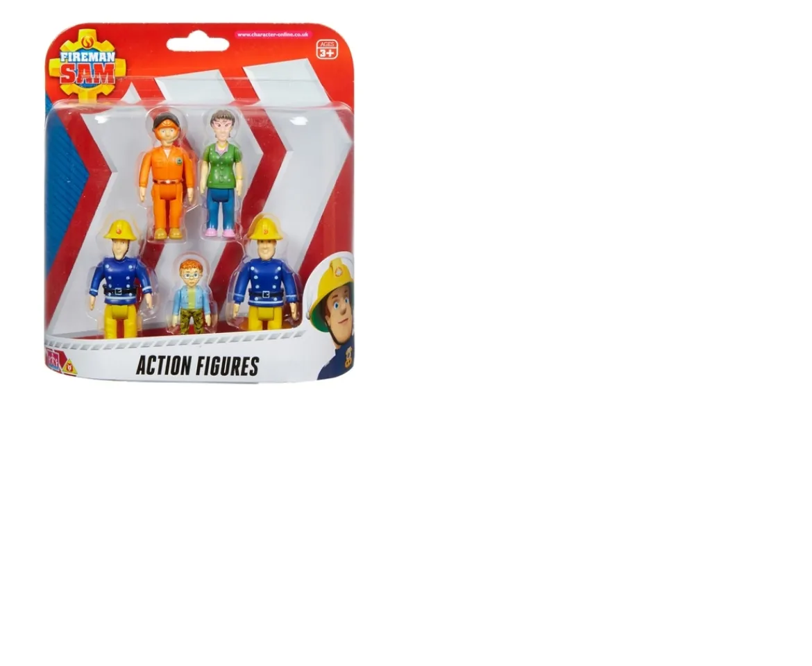 Ken Black Fireman Sam 5 Figure Pack| Preschool & Electronic Learning