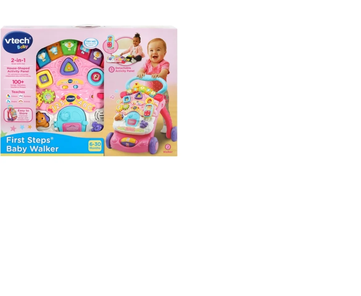 Ken Black First Steps® Baby Walker pink| Vtech|Preschool & Electronic Learning