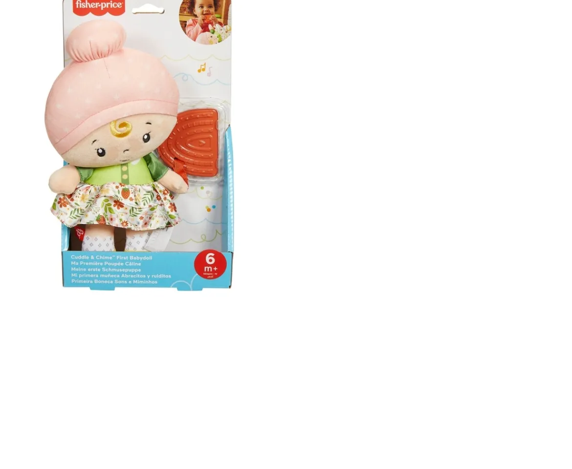 Ken Black Fisher-Price Cuddle & Chime First Baby Doll| Baby Play