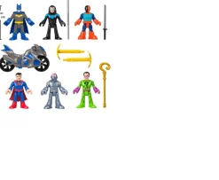 Ken Black Fisher-Price Imaginext DC Super Friends Deluxe Figure Pack| Preschool & Electronic Learning