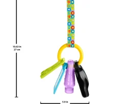 Ken Black Fisher-Price Laugh & Learn Play & Go Activity Keys Set| Baby Play