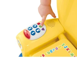 Ken Black Fisher-Price Laugh & Learn Smart Stages Chair Yellow| Preschool & Electronic Learning