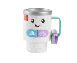 Ken Black Fisher-Price Laugh & Learn Wake Up & Learn Coffee Mug| Preschool & Electronic Learning