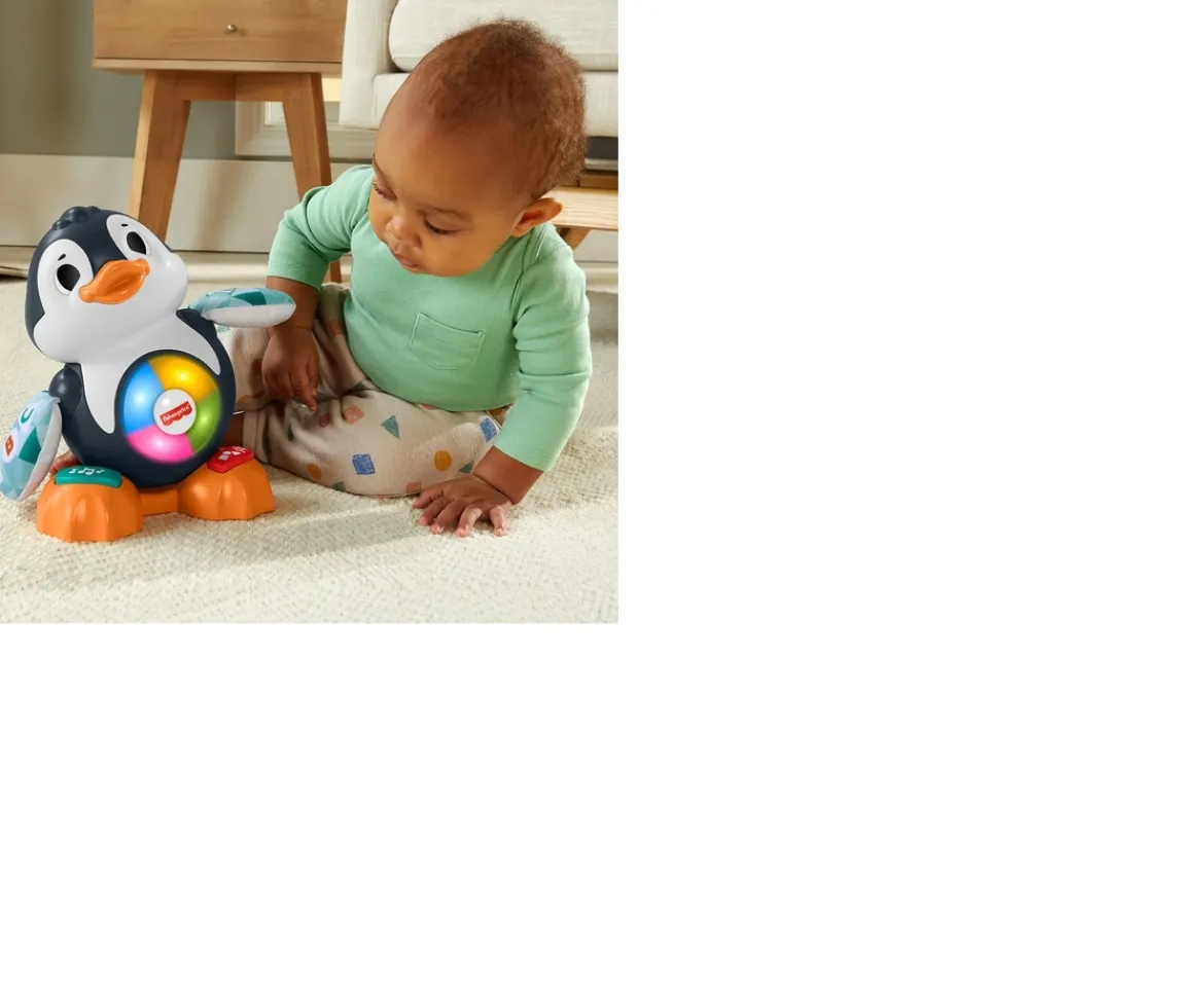 Ken Black Fisher-Price Linkimals Cool Beats Penguin Musical Toy| Preschool & Electronic Learning