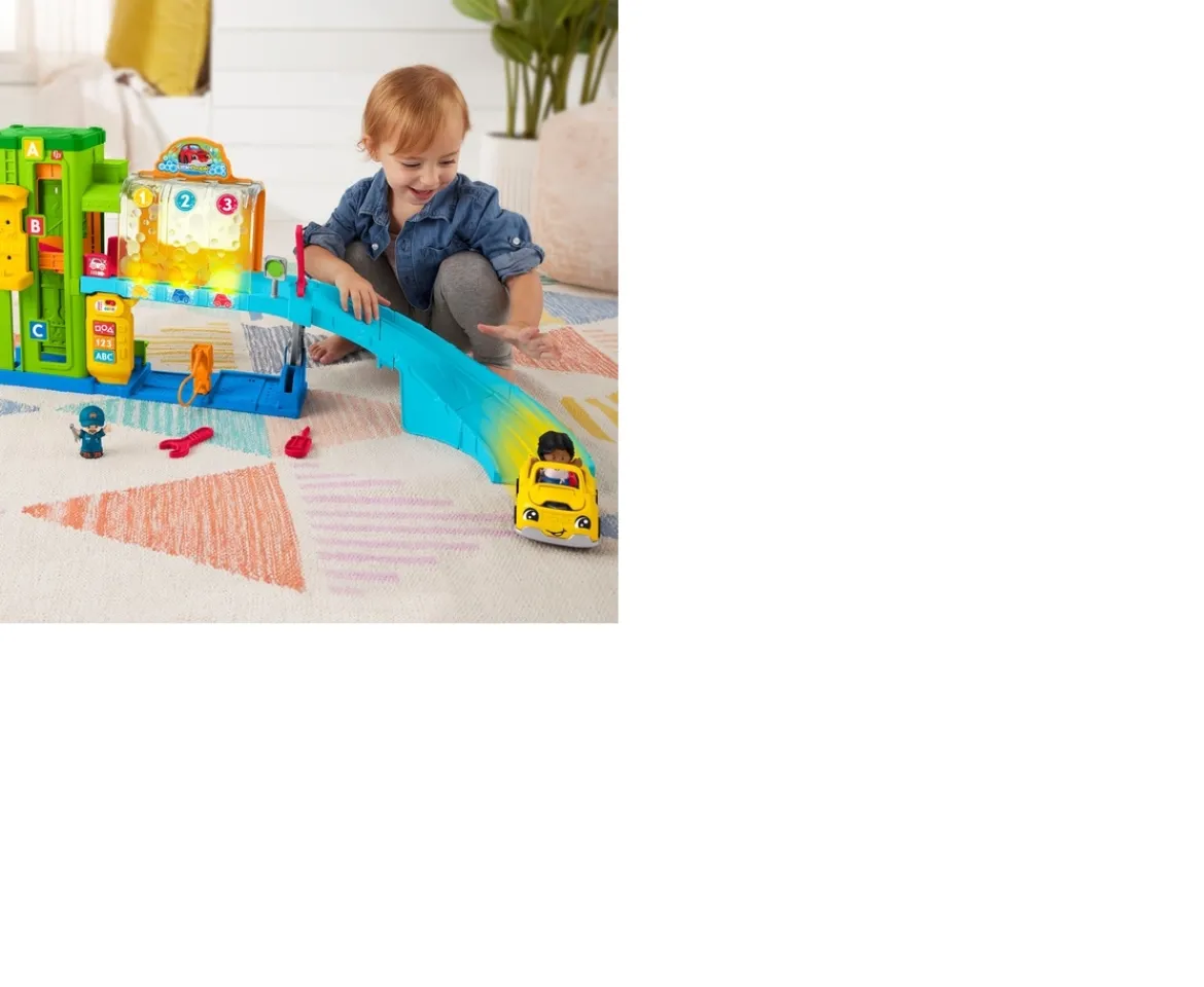 Ken Black Fisher-Price Little People Light-Up Learning Garage| Preschool & Electronic Learning