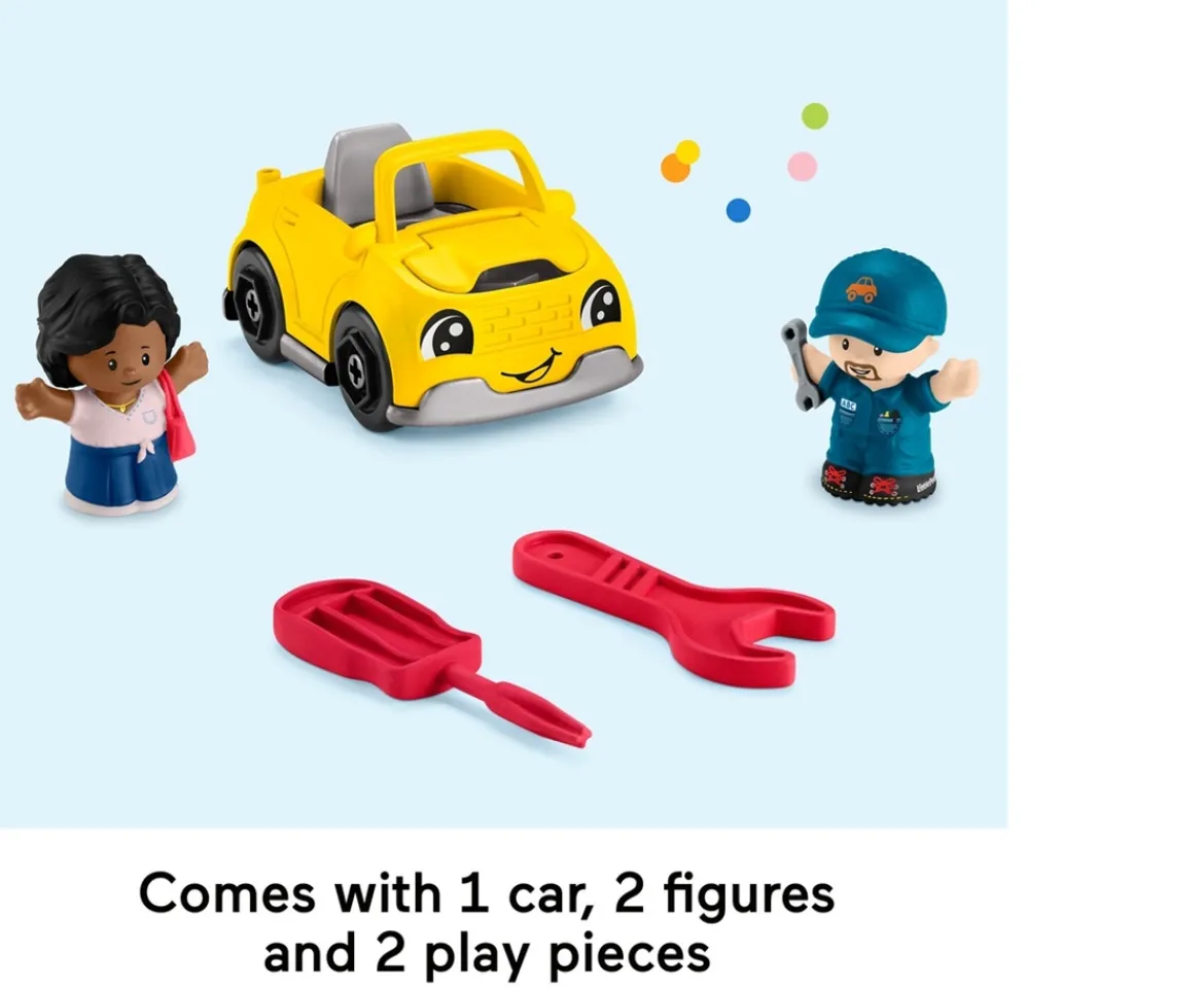 Ken Black Fisher-Price Little People Light-Up Learning Garage| Preschool & Electronic Learning