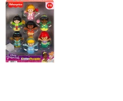 Ken Black Fisher-Price Little People Disney Princess 7 Figure Pack| Preschool & Electronic Learning