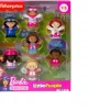 Ken Black Fisher-Price Little People Barbie You Can Be Anything Figure 7 -Pack| Preschool & Electronic Learning