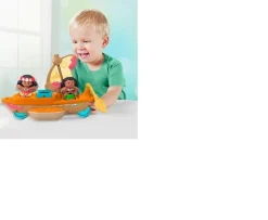 Ken Black Fisher-Price Little People Disney Princess Moana & Maui's Canoe Set| Preschool & Electronic Learning