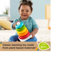Ken Black Fisher-Price Rock-a-Stack Baby Toy| Baby Play